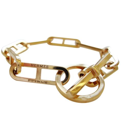 hermes 18k gold bracelet|bracelet hermes original.